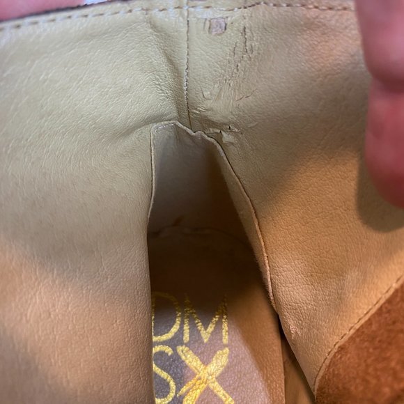 Donald J. Pliner DMSX Ankle Booties 8 Brown Suede Leather Zip Annie Boots Women - Picture 13 of 13